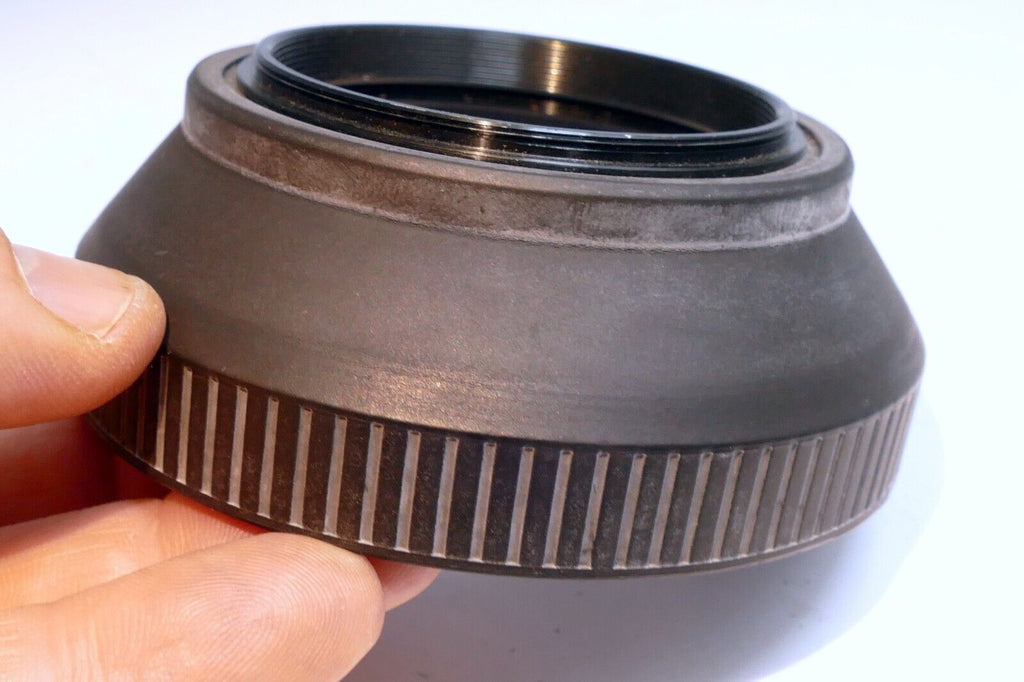 58mm Rubber  Lens Hood Shade Double threaded for 57mm f1.4