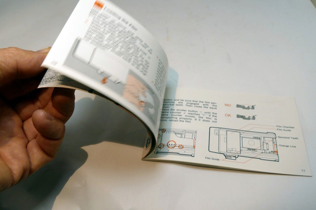 Canon Snappy 50/20 Film camera manual  Instruction Guide E English original