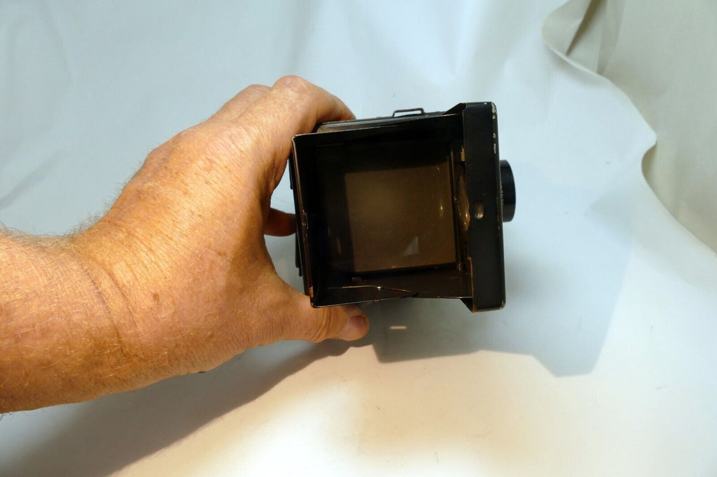 Graflex Ciro Flex TLR Camera Wollensak 85mm F3.5 Lens Alpax Shutter Rochester US