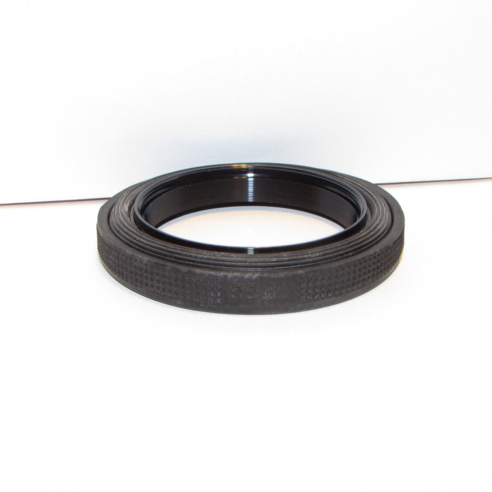 Used 55mm Collapsible Rubber  Lens Hood Screw in type vintage