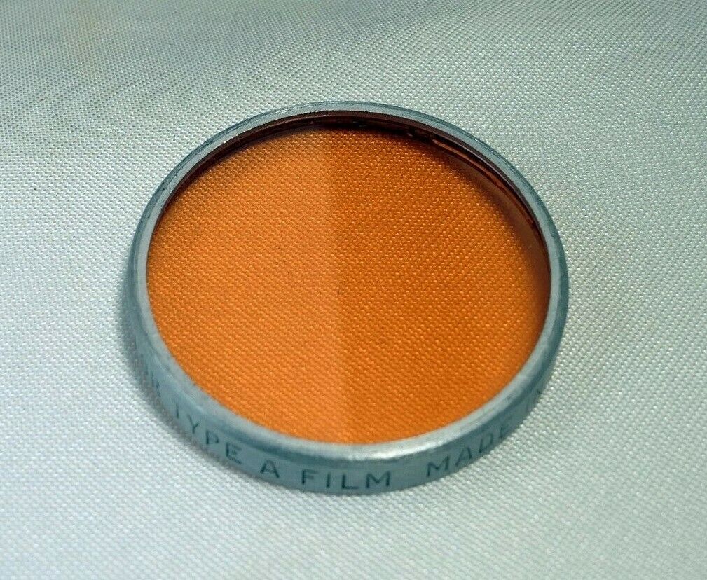 Kodak Daylight 85 glass lens Filter 30mm OD drop in series V #5 Five wratten