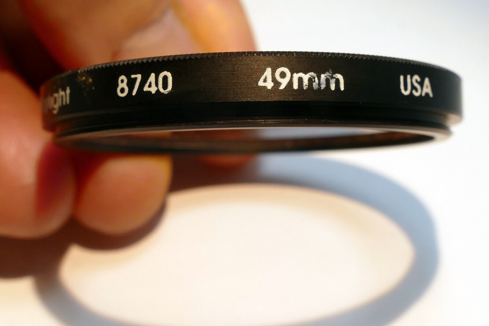 Tristar 49mm Lens Filter Skylight 1A  threaded screw in made in USA