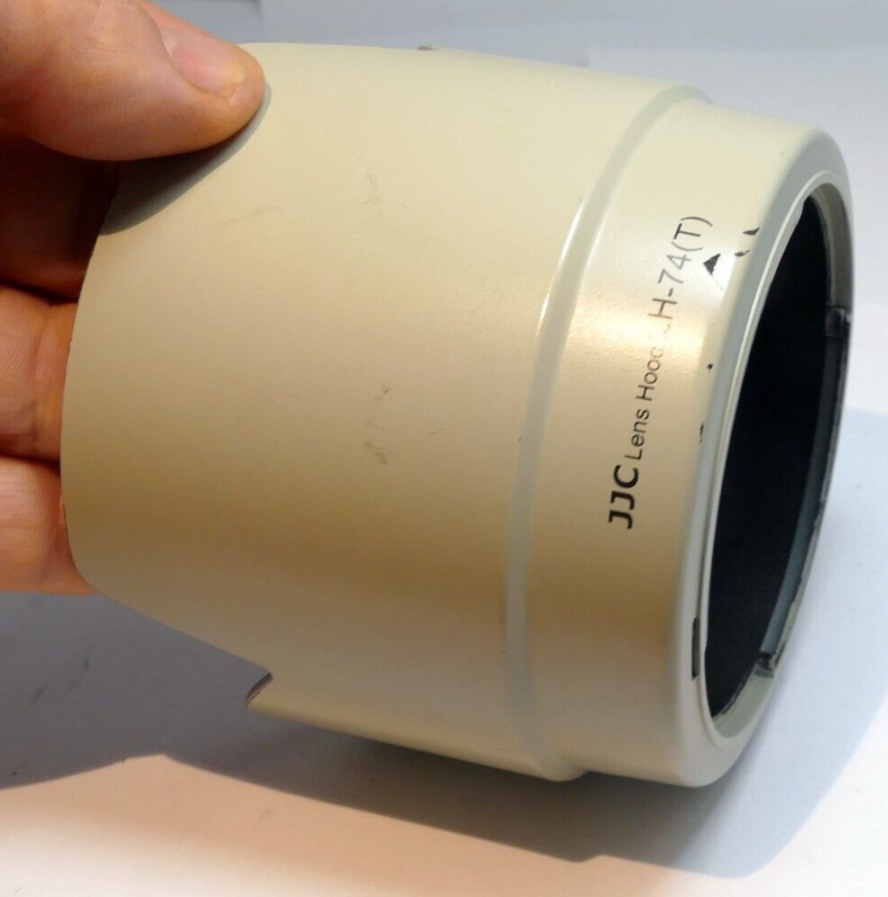 Aftermarket  Hood  ET-74 T  for Canon EF 70-200mm f/4L  Lens - GRAY