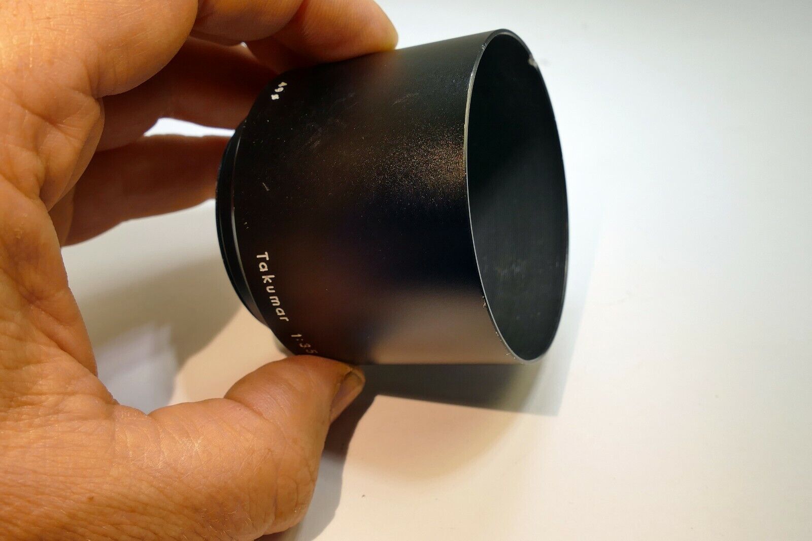 Pentax 49mm Lens Hood Shade Metal for Takumar Asahi 150mm f4 200mm f5.6 M42