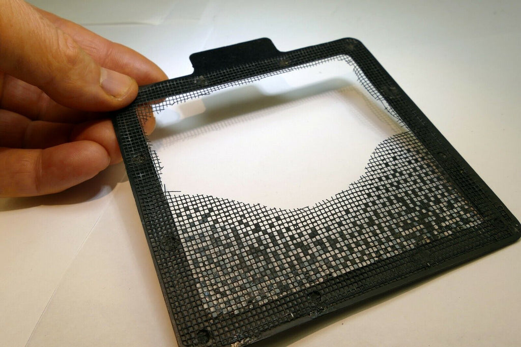 Lindahl Plastic Vignetter Mask Frame 4.5X4.5" bellows Low Bottom Arc 