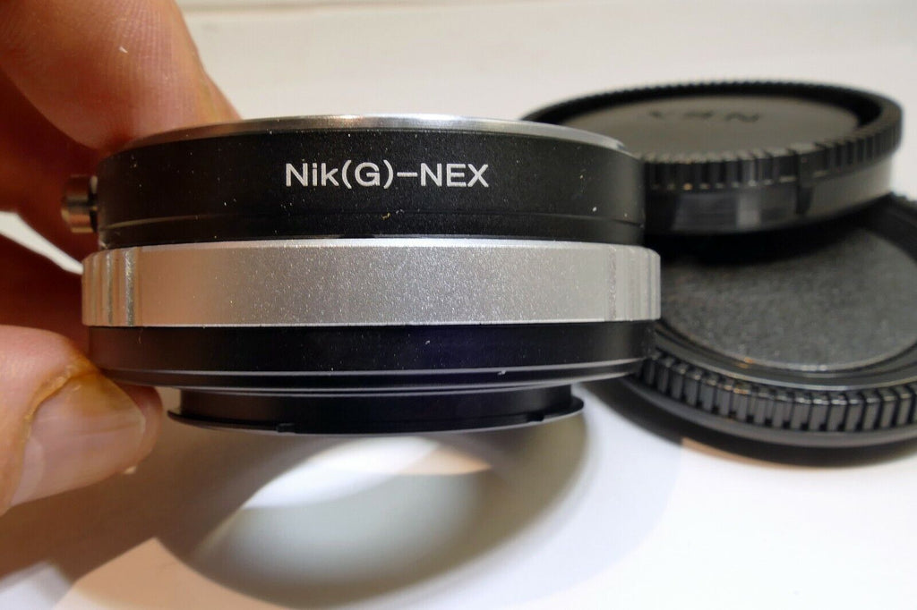 Focal Reducer Lens Booster Adapter Nikon G to Sony E mount α6300 α6500 cameras