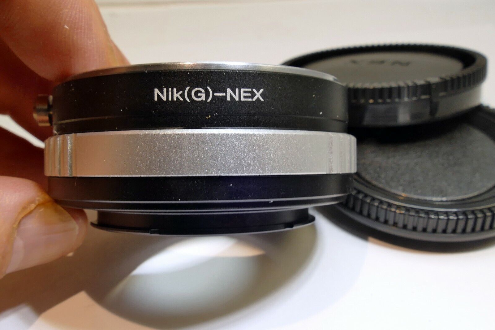 Focal Reducer Lens Booster Adapter Nikon G to Sony E mount α6300 α6500 cameras