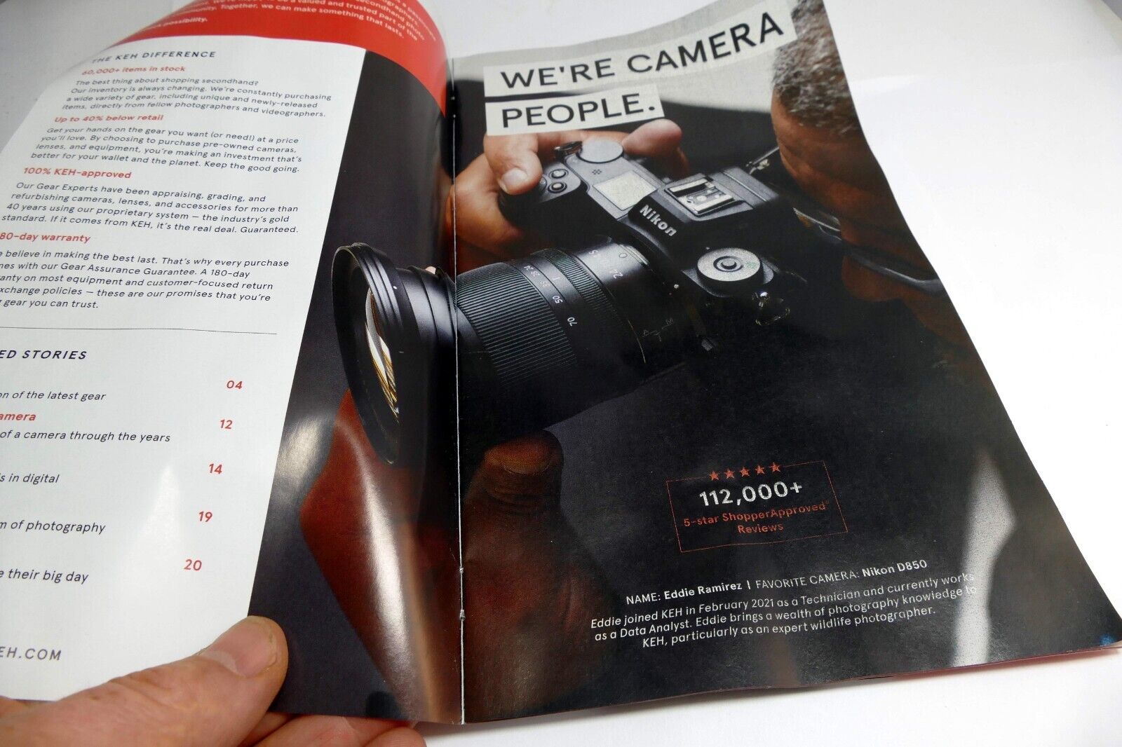KEH brochure trade-in information reseller of camera gear 2023 Brochure