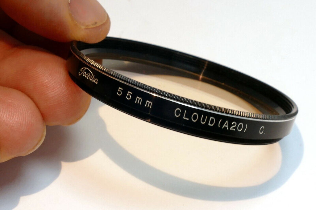 Toshiba  55mm Filter Cloud A20 81C  light amber worming made in Japan