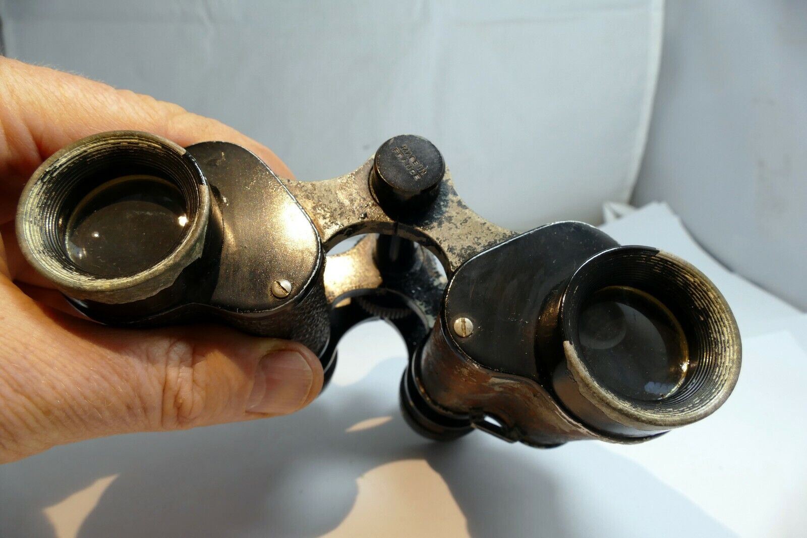 Beacon Exposition 8X26  binoculars Antique France WWII