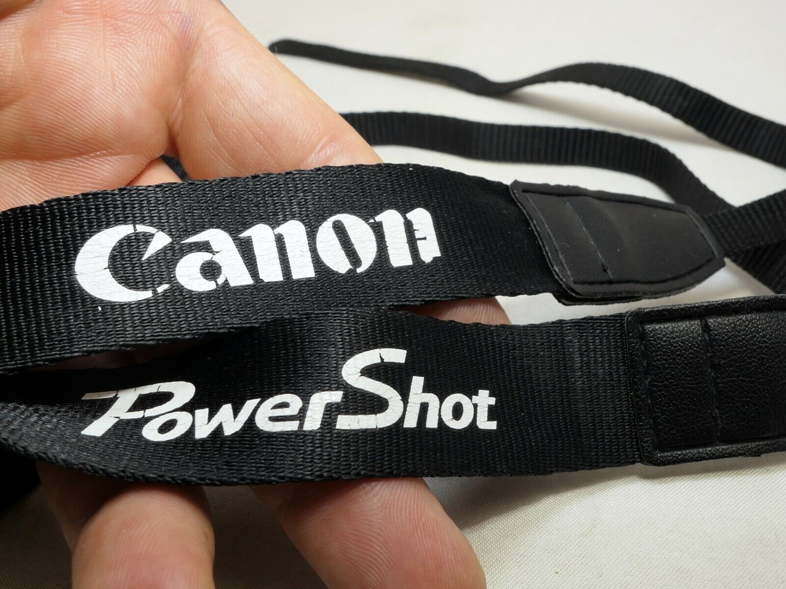 Canon PowerShot Camera Neck Shoulder  Strap EOS Genuine Black 2.5cm wide