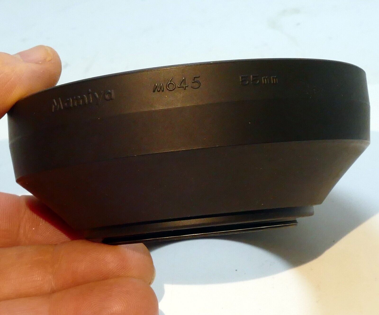 58mm Mamiya Lens Shade Hood Sekor C S N 645 55mm f2.8 wide angle - OEM