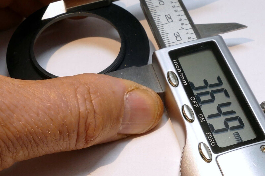 37mm to 55mm Filter ring screw in one side threaded (plastic ring only)