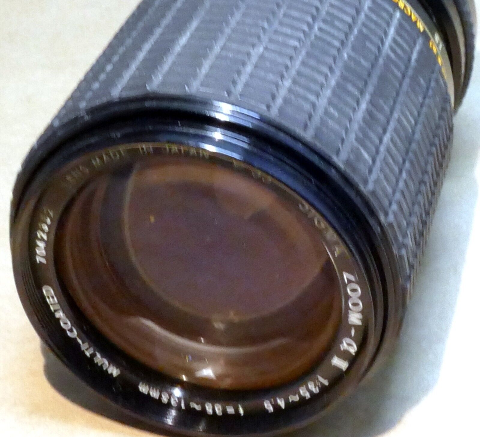 Sigma 35-135mm f3.5-4.5 MD Lens for Minolta - Parts or Repair W/ Haze NOT WORKIN