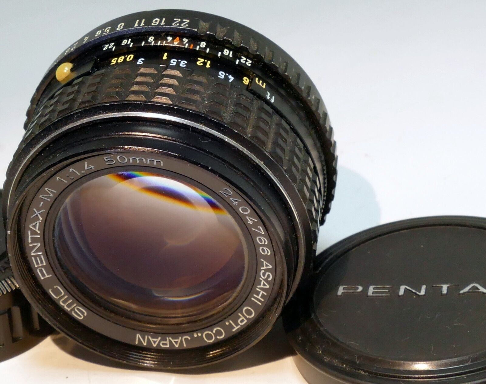 Pentax SMC 50mm F/1.4 MF Standard Lens  Pentax-M Asahi PK prime