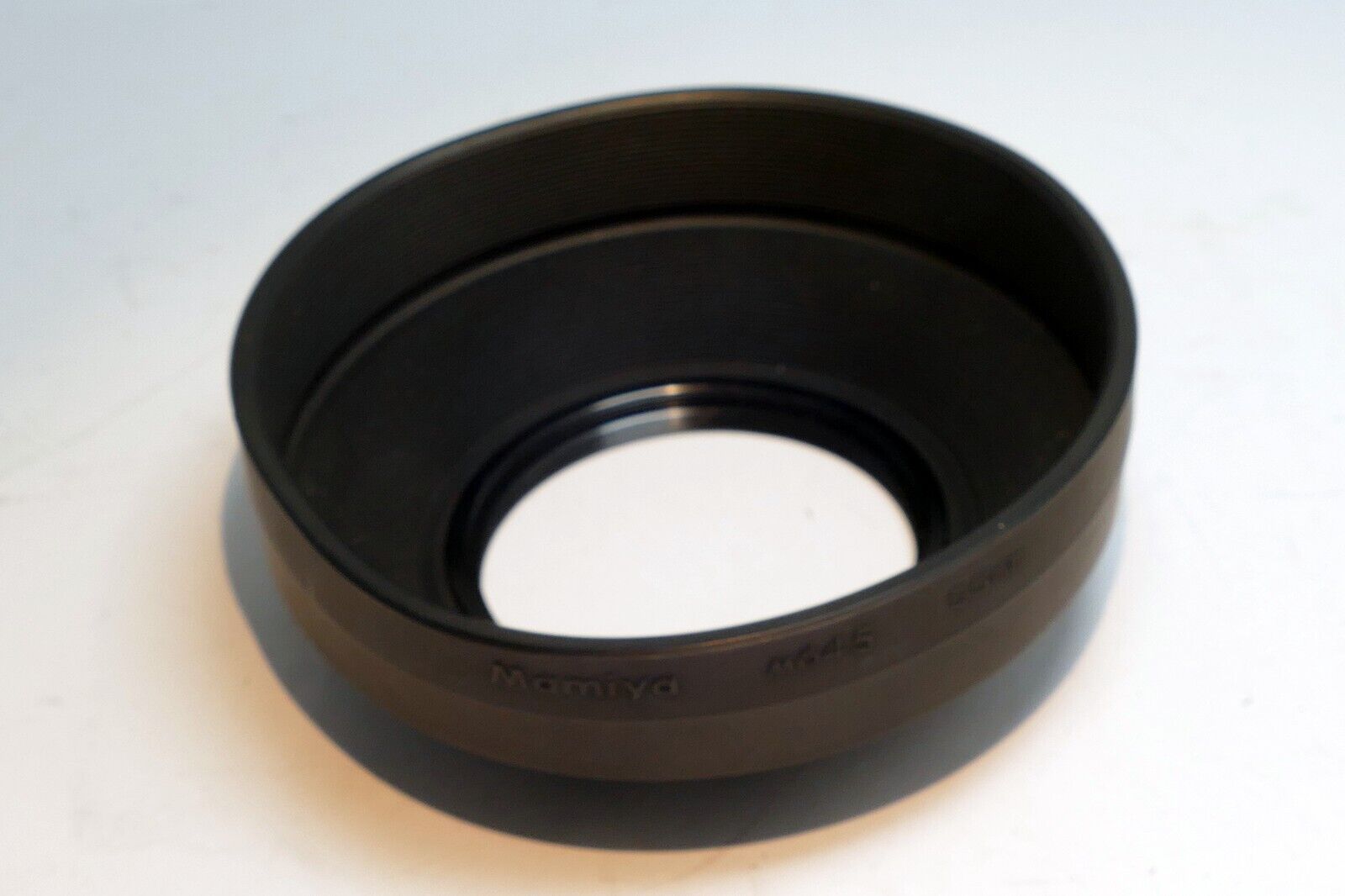 Mamiya 70mm 80mm f2.8 Lens Shade Hood 58mm Sekor CE M 645 - genuine OEM