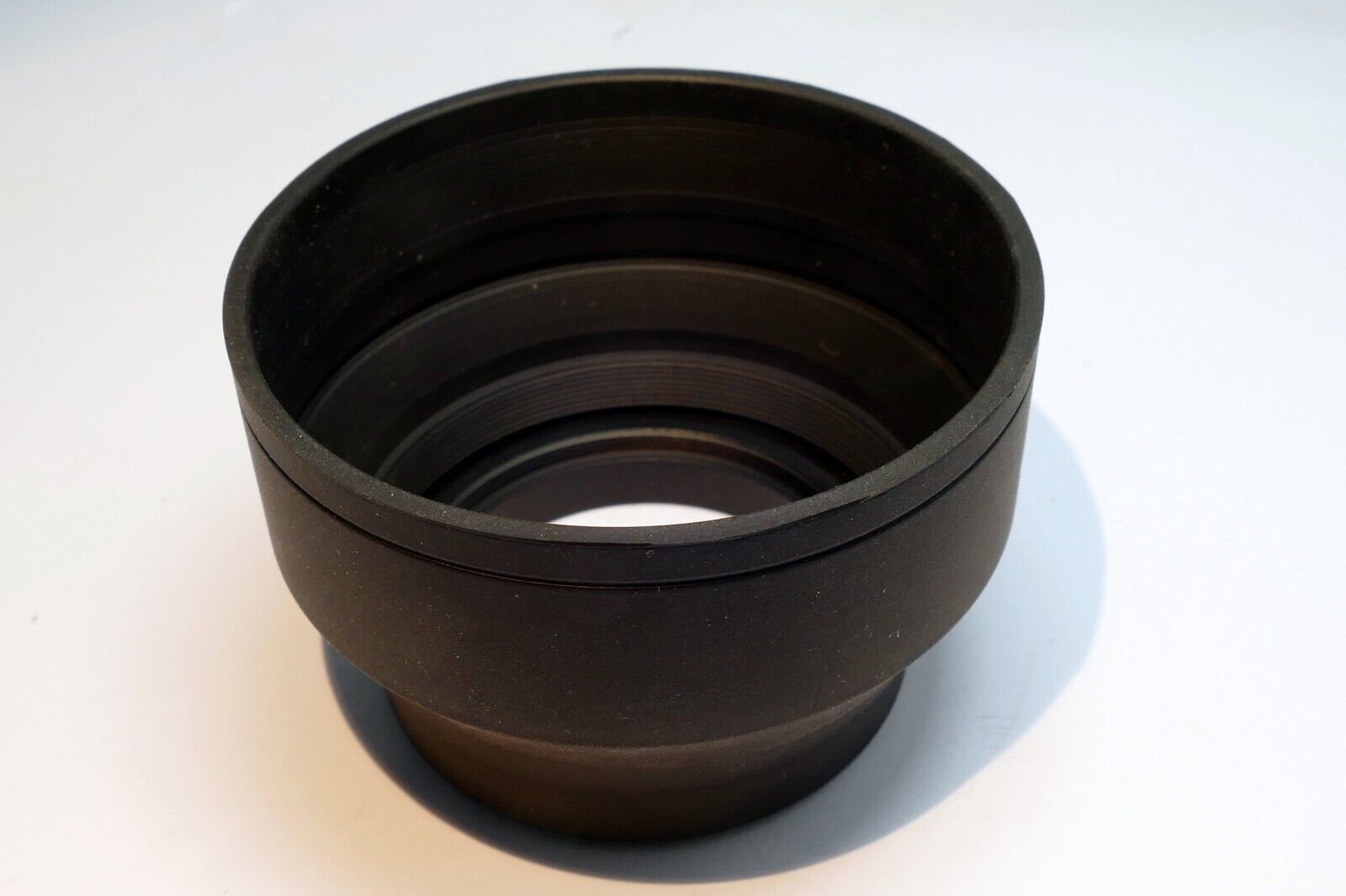 49mm Rubber Lens Hood Shade vintage wide angle telephoto 3-way double threaded