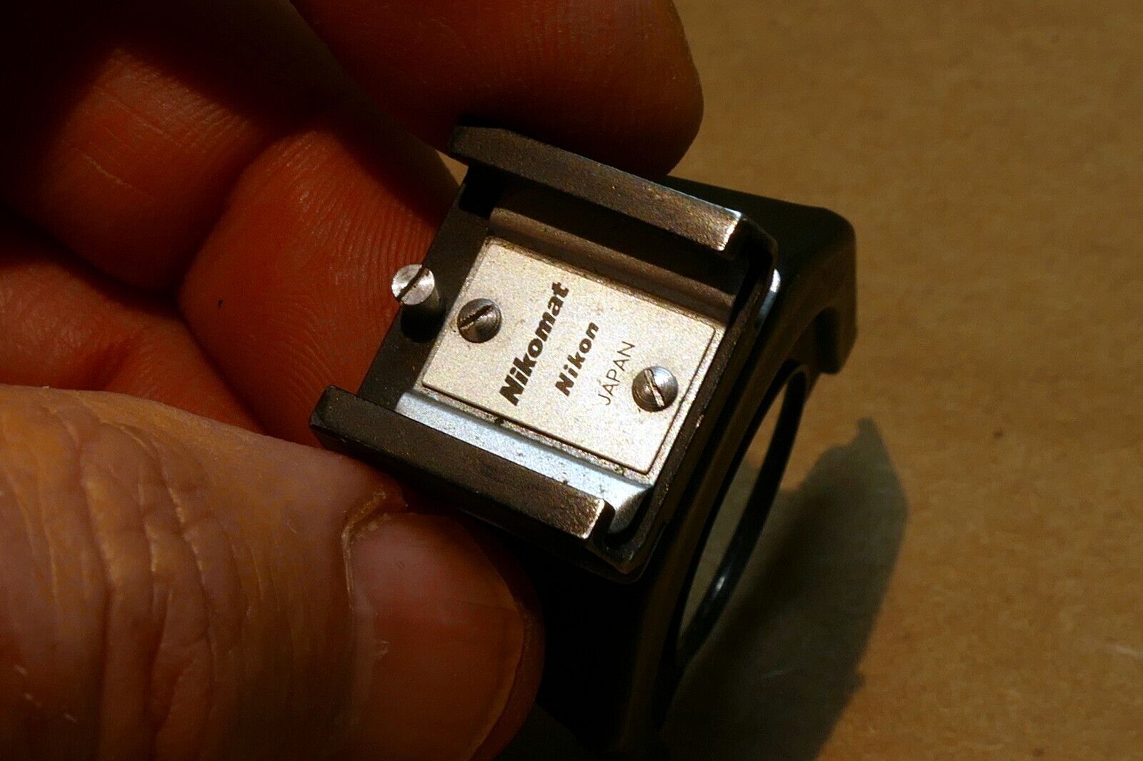 Nikon Nikomat adapter Flash  Coupler for FT Nikkormat cameras - all black