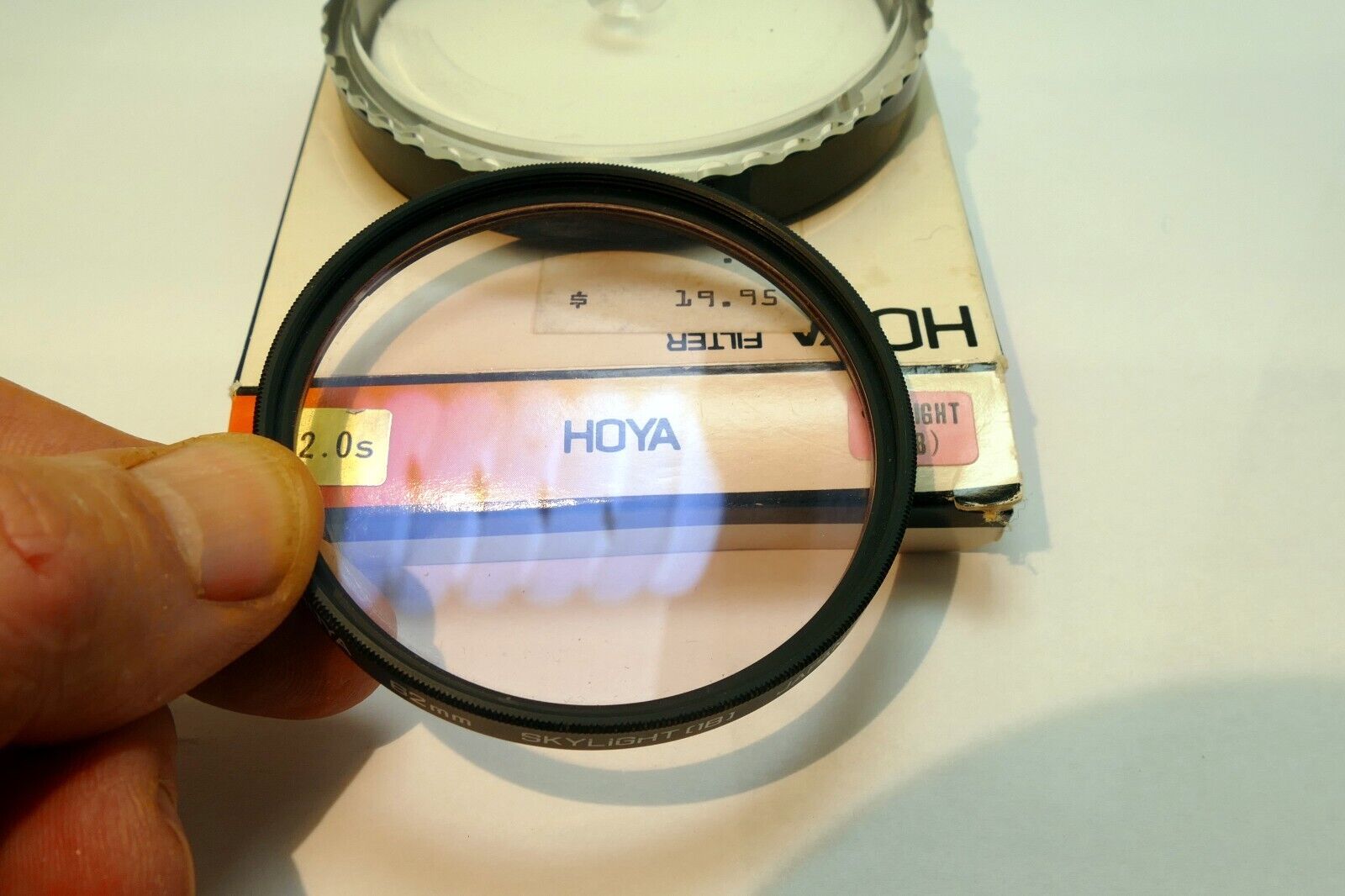 HOYA 62mm Lens Filter Skylight 1B  SKY