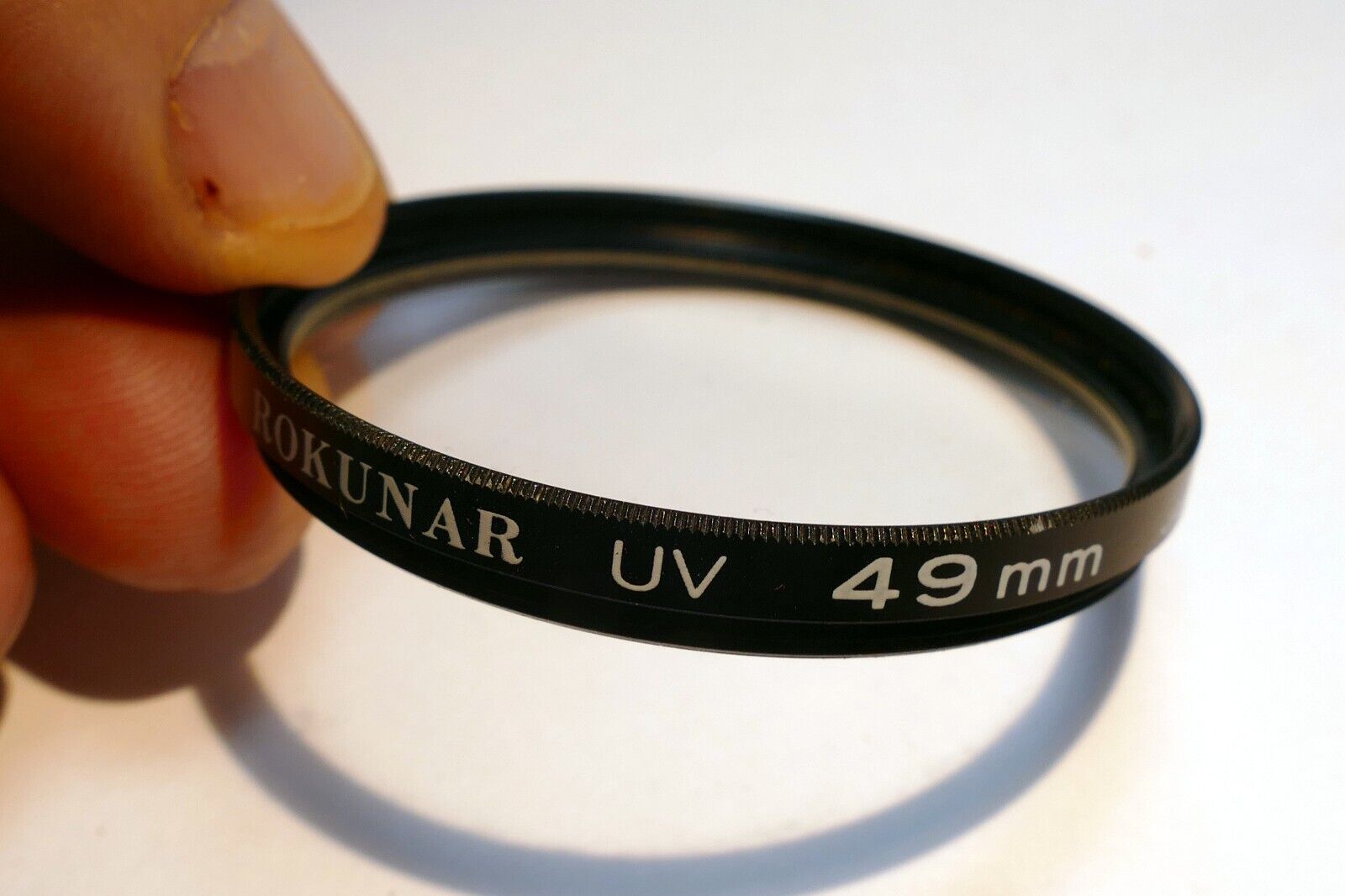 Rokunar 49mm Lens Filter UV protection threaded screw in type