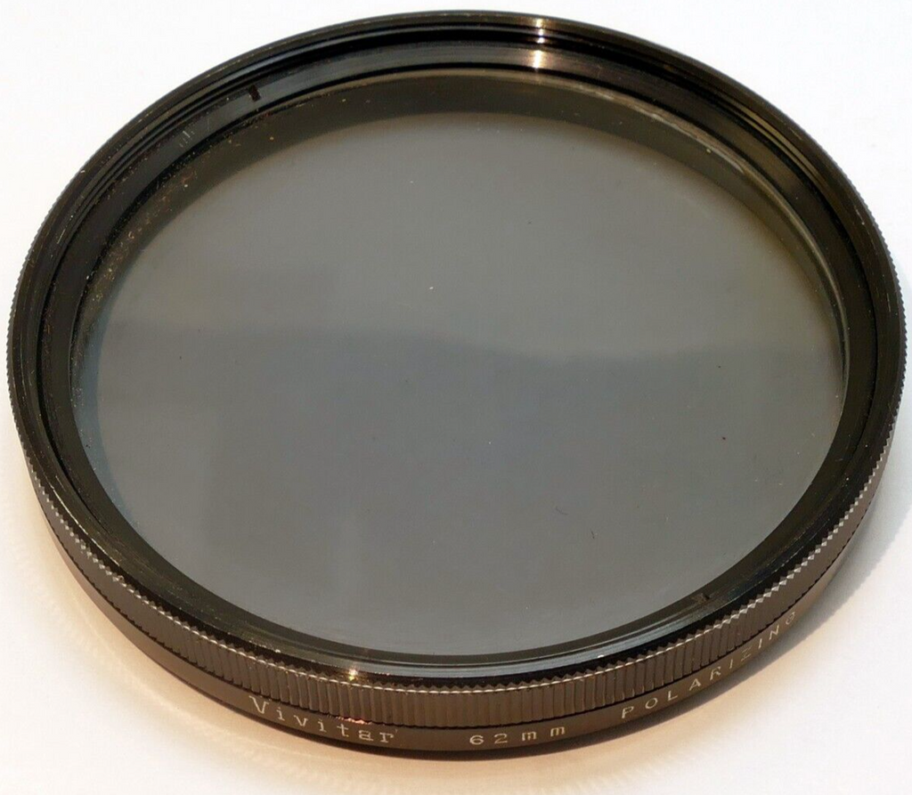 Vivitar 62mm Lens Filter PL Polarizing Polar Linear