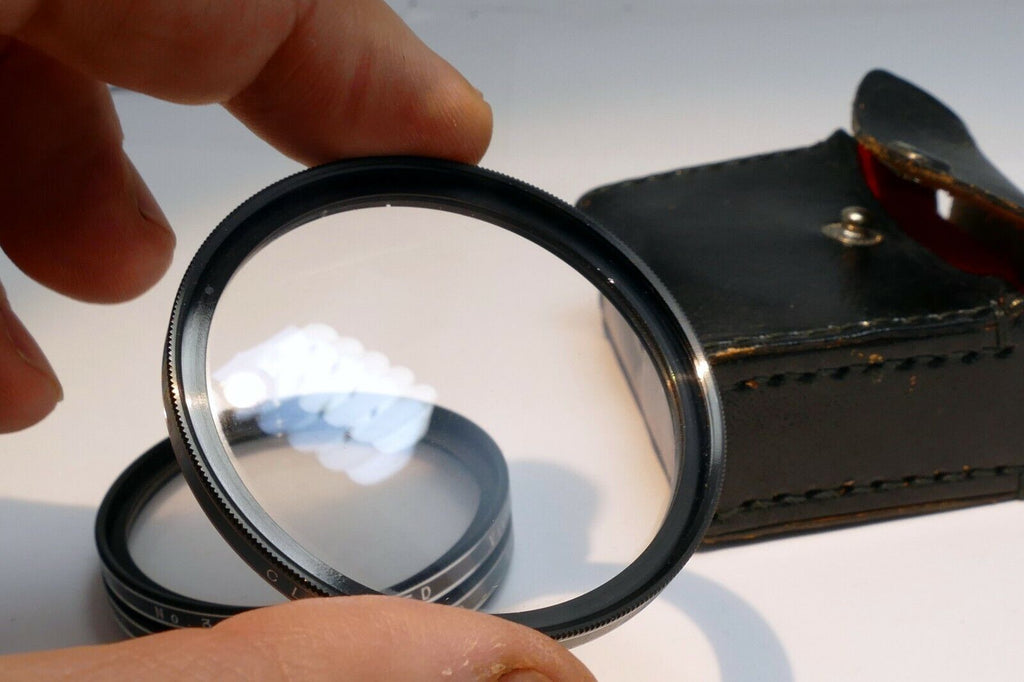 Vivitar Macro Lens 52mm +1 +2 +3 Filters threads screw in close-up   set kit