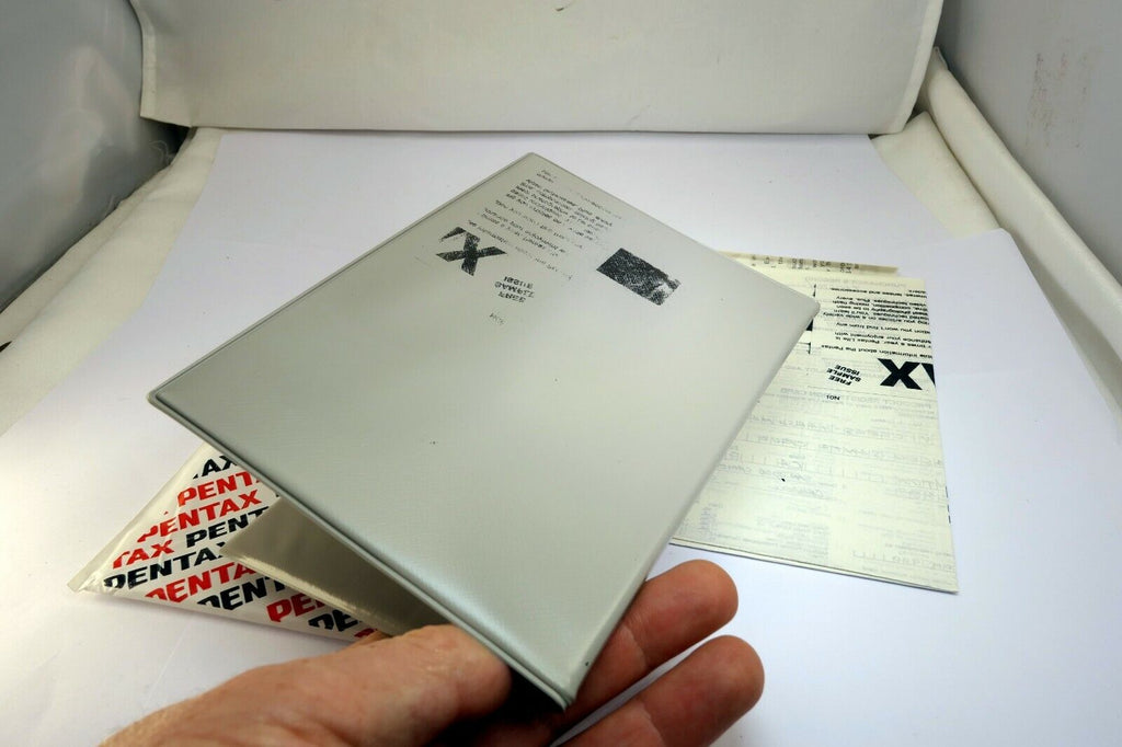 Pentax extended warranty card w/ folder vintage for IQ zoom series camera 1989