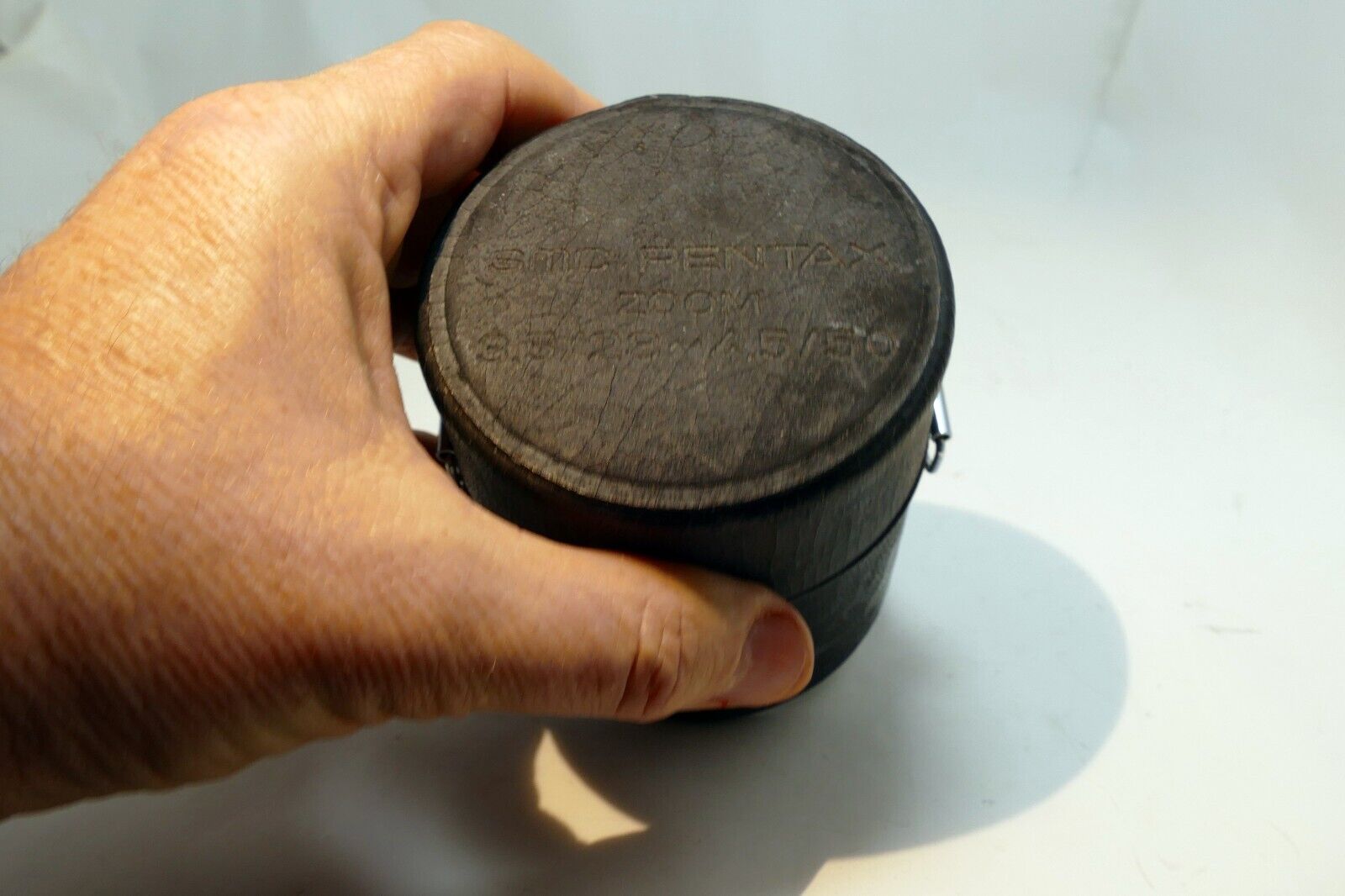 Pentax Hard Case  for 24-50mm f3.5-4.5 A & M lens (fits 50mm f1.4 Takumar 16mm )