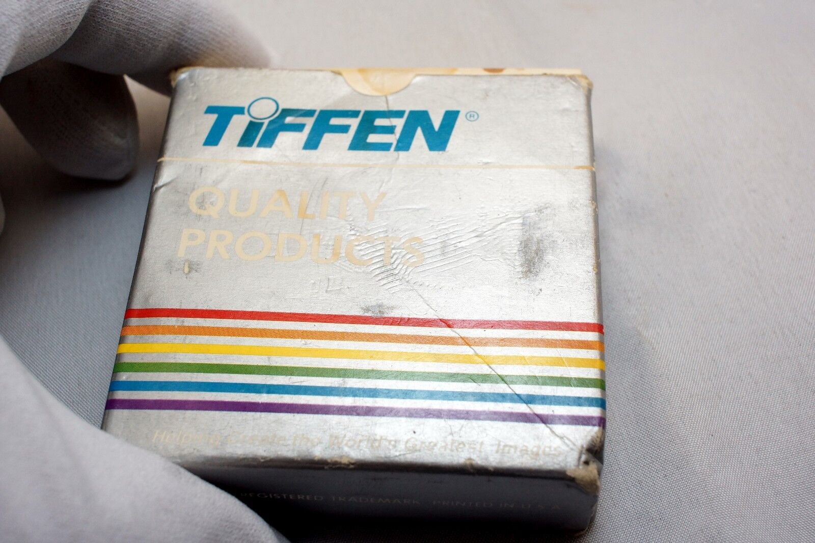 Empty Paper Box (only) for Tiffen Filters 52mm Green 11
