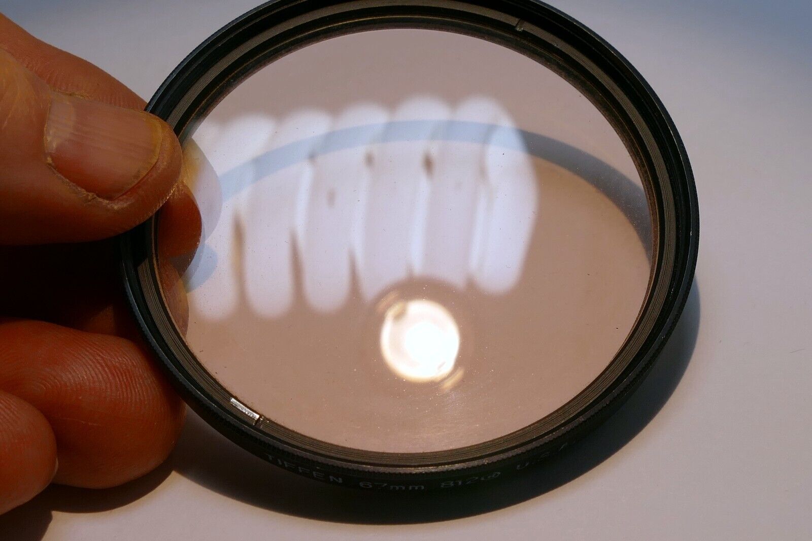 Tiffen 67mm filter made in USA  812 warming overcast day for portraiture