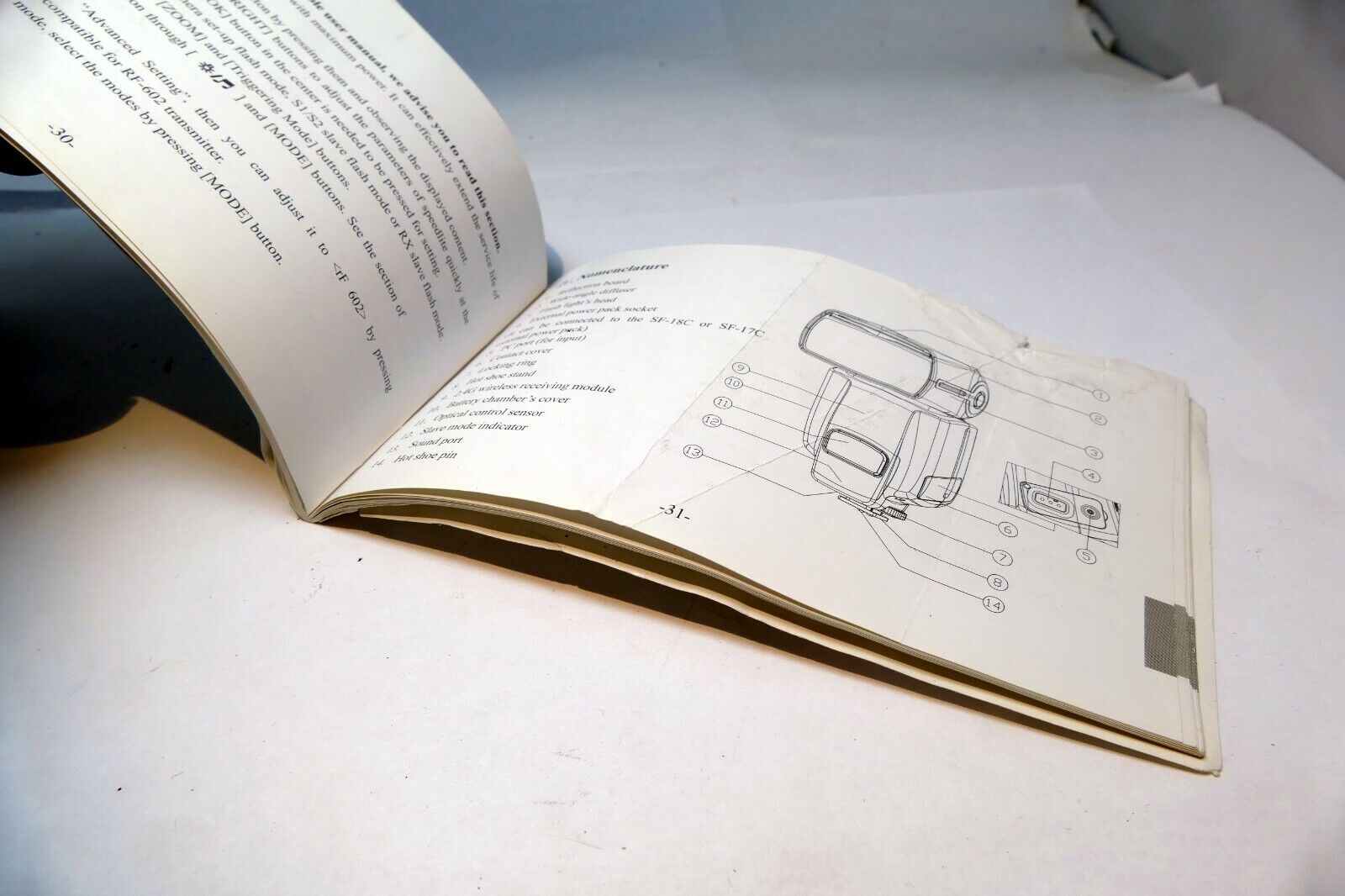 Yongnuo Speedlite YN-560 Shoe Mount Flash Guide Book Manual User