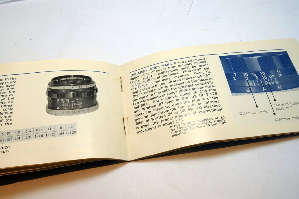 Canon FL lens Sales Brochure Accessory guide