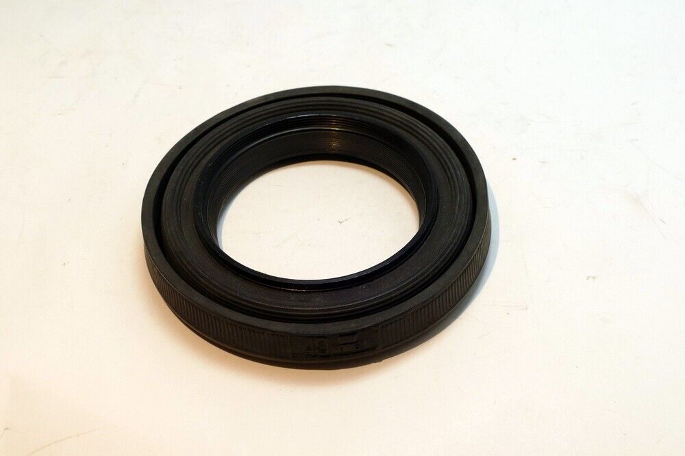 49mm Rubber Lens Hood Shade vintage double threaded for 50mm f1 f1.7 lenses
