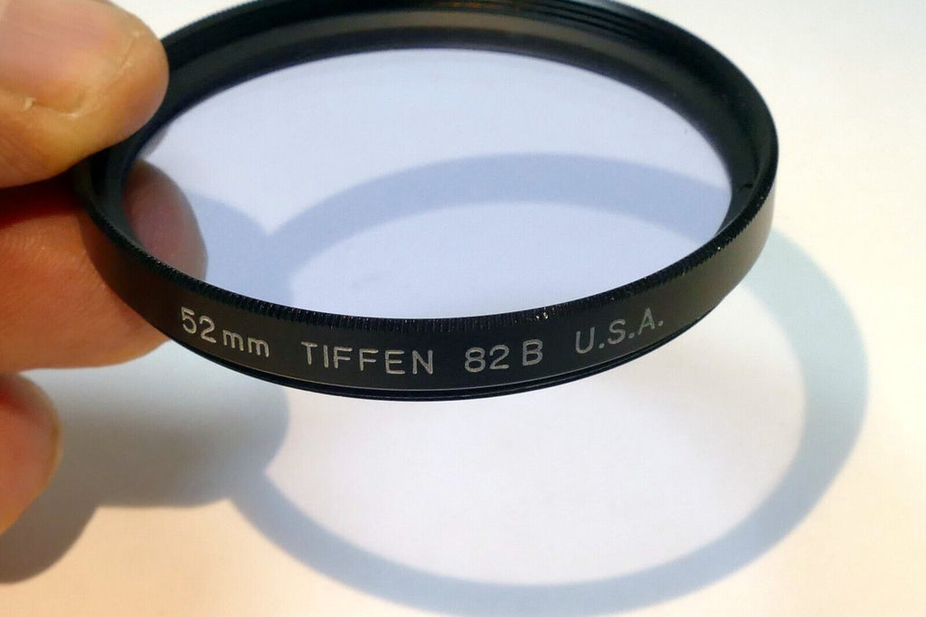 TIFFEN 52mm Filter 82B made in USA increase by 300K to 3300K
