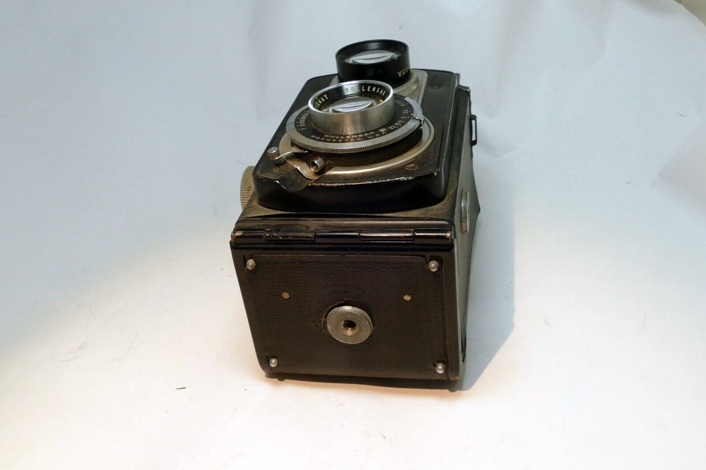 Graflex Ciro Flex TLR Camera Wollensak 85mm F3.5 Lens Alpax Shutter Rochester US