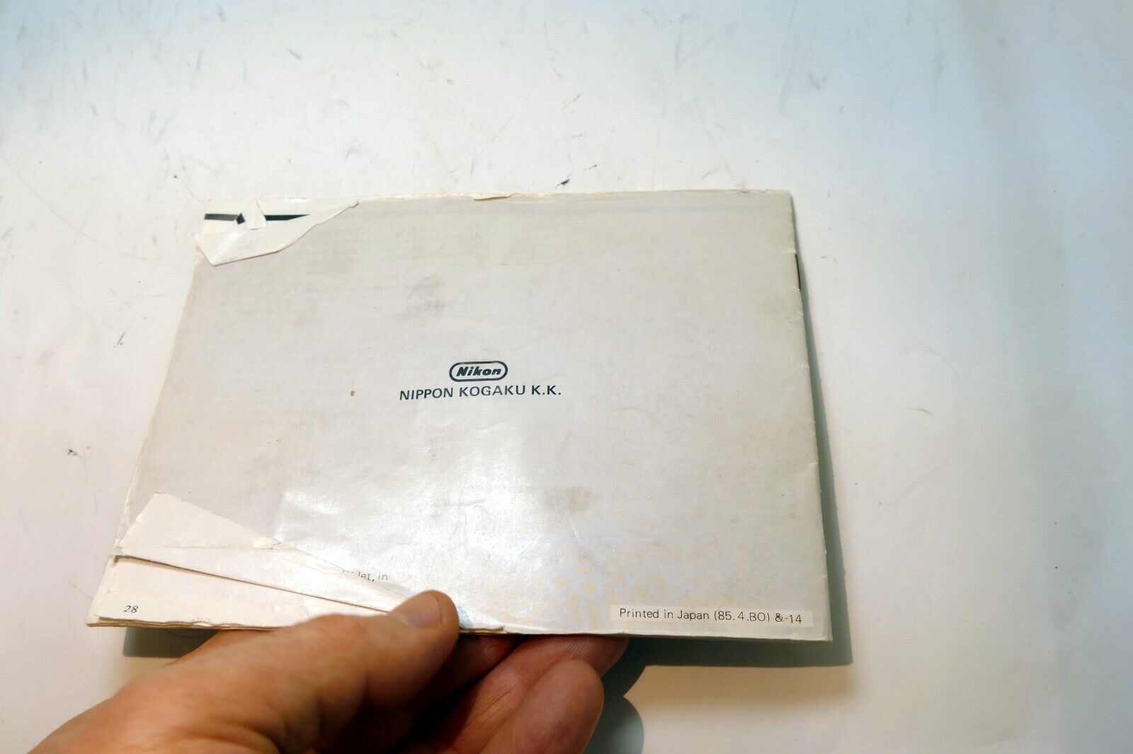 Nikon Zoom Nikkor 35-105mm f3.5-4.5 Ai-s LENS Instruction Guide Manual 1985