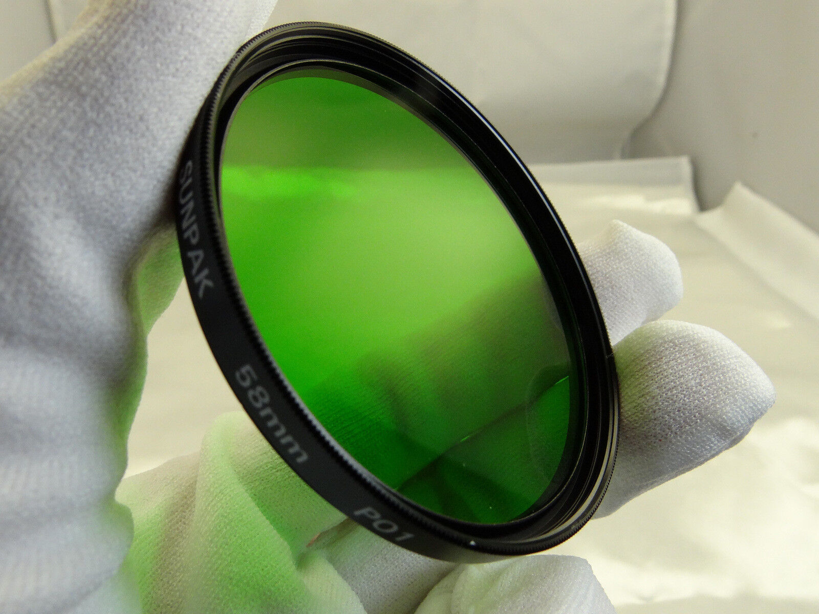 Sunpak 58mm (P01) Green-G11 Camera Lens Filter