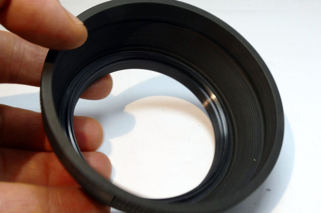 72mm Lens Rubber Hood double threaded for telephoto lenses 300mm 400mm f5.6
