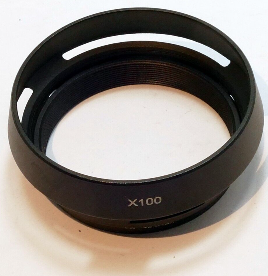 X100 Lens Hood Shade for FUJINON X100 camera  49mm