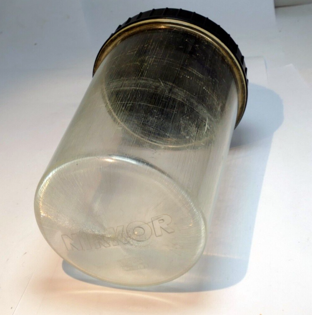 Nikkor Clear Plastic Protective Case Nikon 85mm f1.8 105mm f4 Ai-s genuine OEM