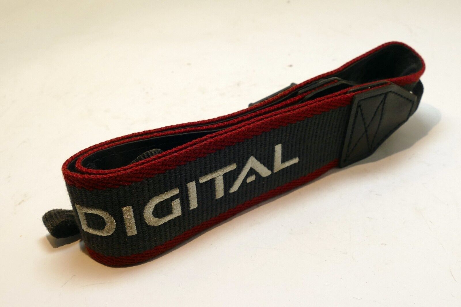 Canon Digital Gray-Silver Logo Camera Neck Strap - genuine original OEM