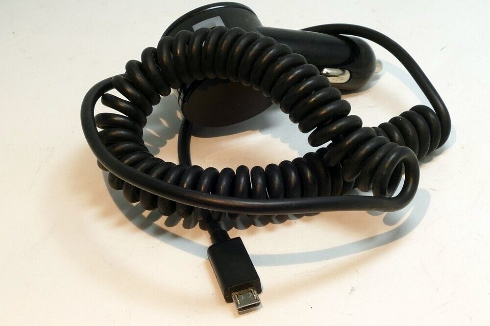 Qmadix TCMICRO Micro-B USB Travel Charger 12V car cigarette lighter