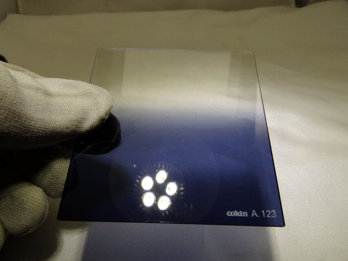 Cokin A 123 Gradual Blue B2 Full A123 Lens Filter - Free Whipping Worldwide