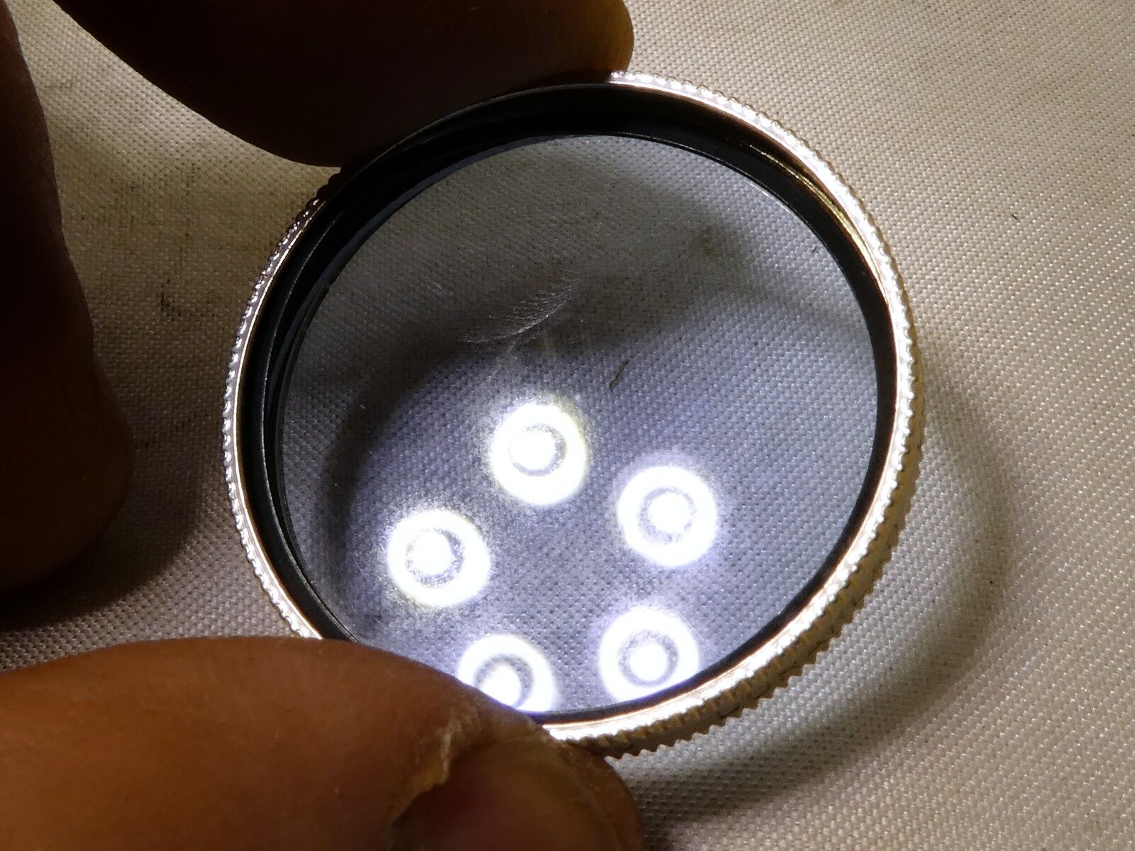 Ednalite CTB-2 82A blue 30mm OD series 5 V drop in Lens Filter