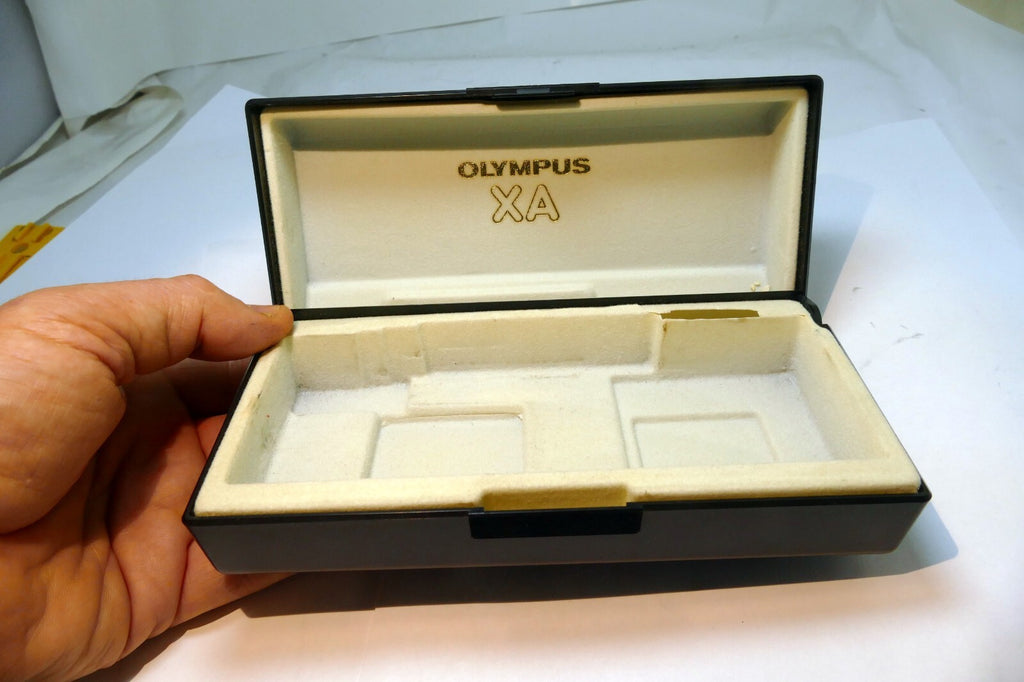 Olympus XA Case plastic box for  XA camera genuine OEM vintage