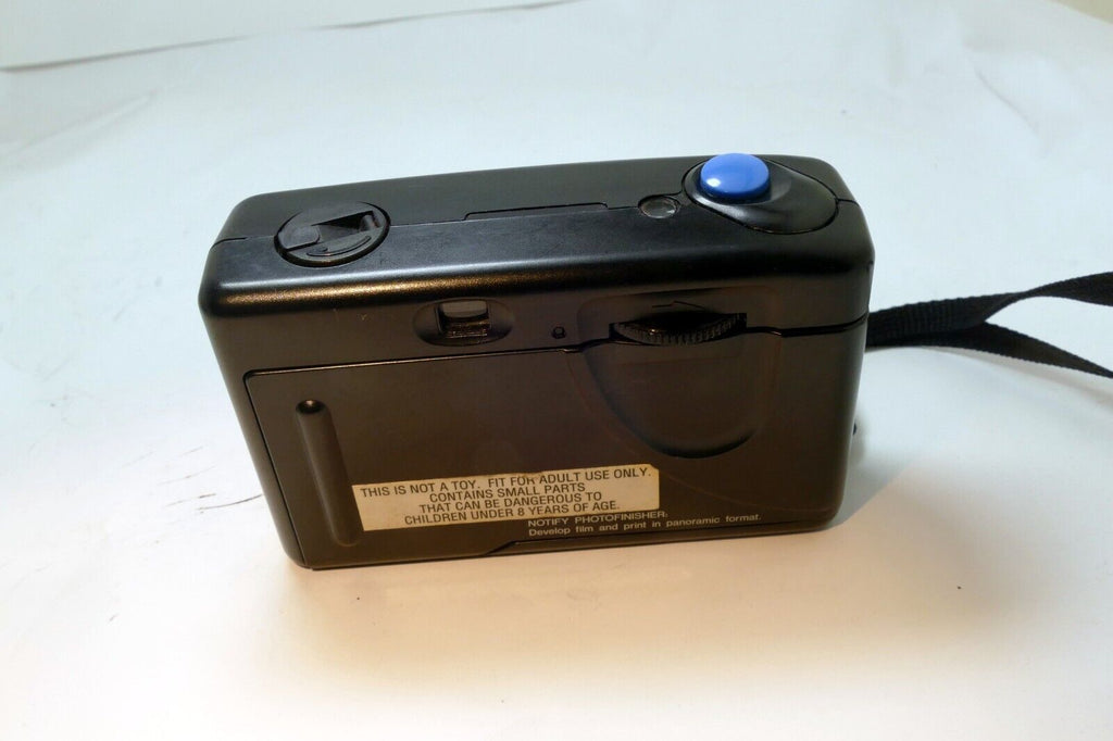 ANSCO PIX PANORAMA Compact 35mm Film Camera W Panoramic Lens Point & Shoot