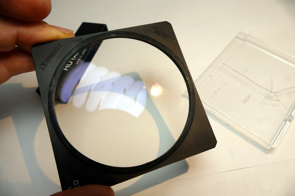 Hoya Hoyarex 021 UV Clear  Filter  76X76mm square drop in