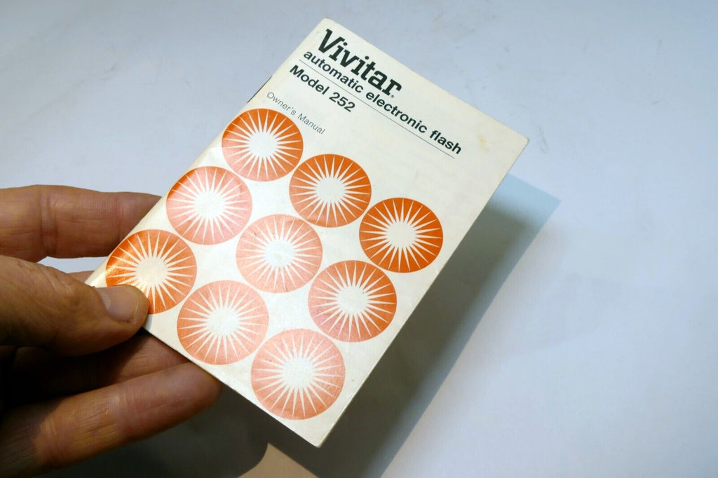Vivitar Flash 252 Owner's manual  Instruction Guide E English