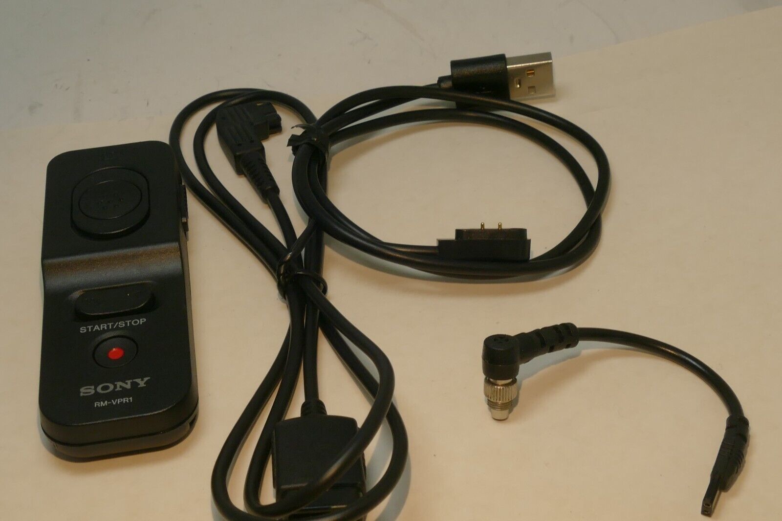SONY RMT-VP1K Remote Commander with two and three pin cables.