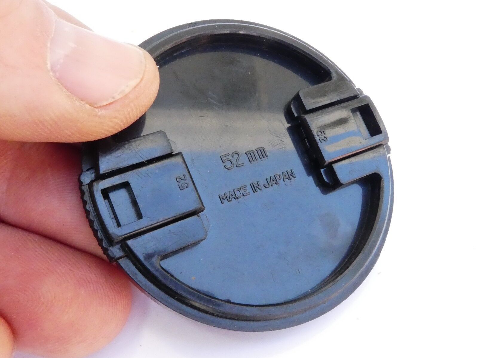 Promaster 52mm Front  Lens cap plastic snap on type 2 Japan